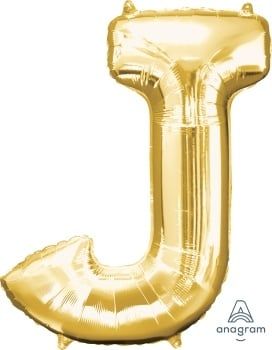 Gold Letters (With Helium)