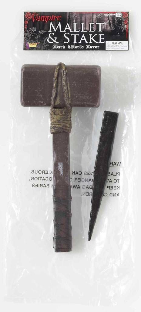 Vampire Slayer Mallet and Stake