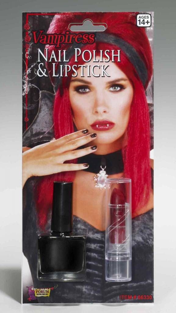 Vampiress Lipstick Nail Polish Set