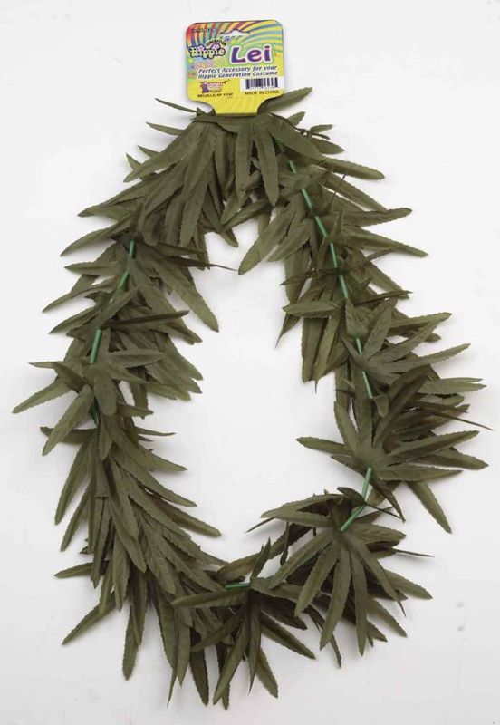 Flower Lei Green Leaf
