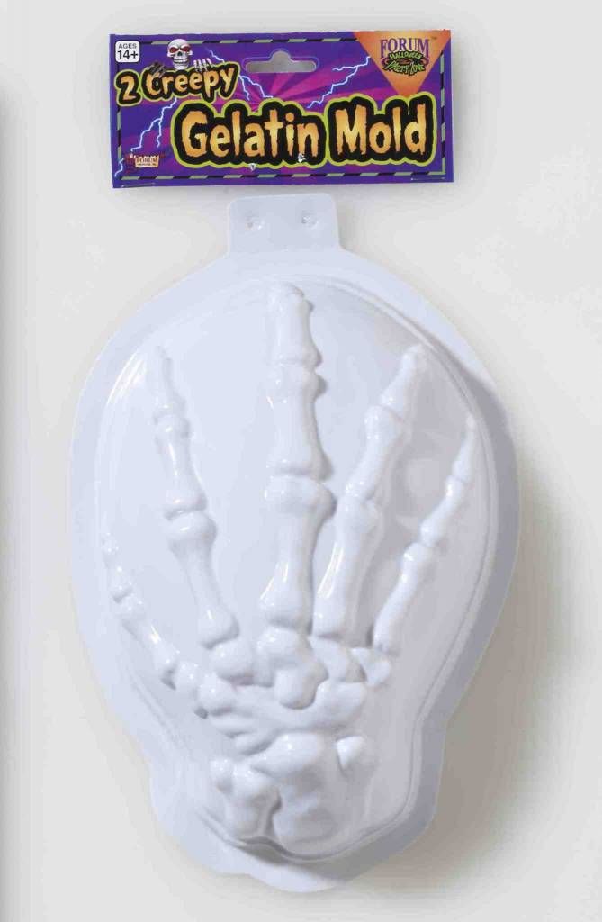 Skeleton Gelatin Mold 2 Pieces