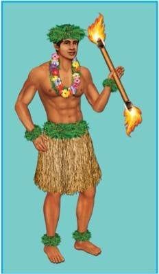 38" Jointed Polynesian Dancer