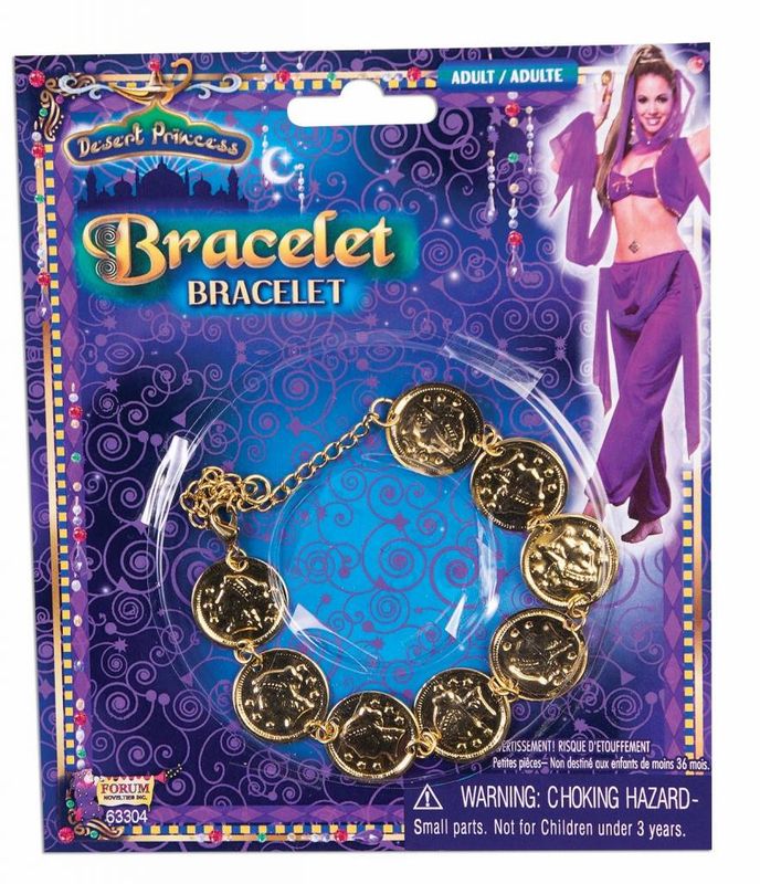 Gold Coin Bracelet