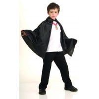 Black Cape with Collar (Child Size)