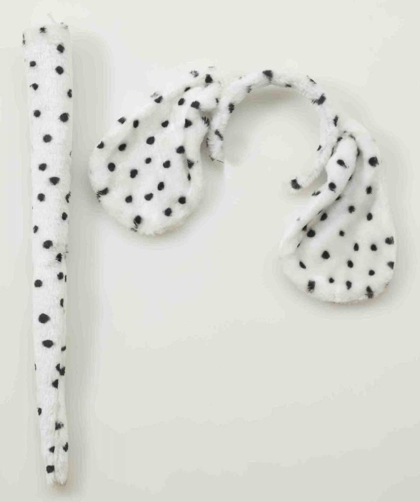 Dalmatian Ears and Tail Set