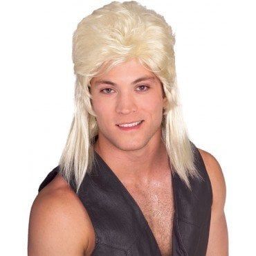 Mullet Blonde Wig