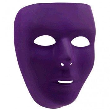 Purple Full Face Mask