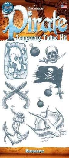 Temporary Tattoos  Buccaneer