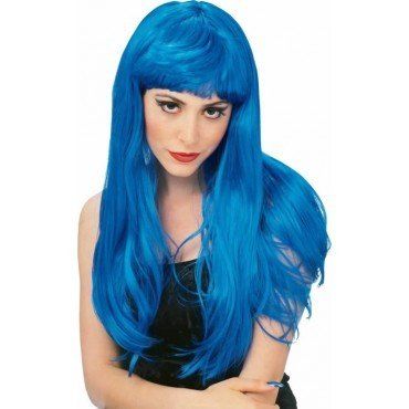 Glamour Blue Wig