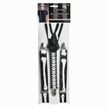 Black &amp; Bones Suspenders