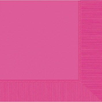 Bright Pink Dinner Napkins (20)
