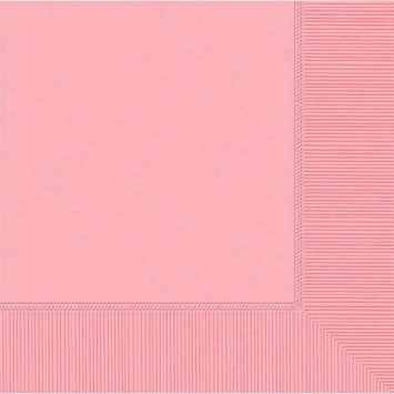 New Pink Beverage Napkins (50)