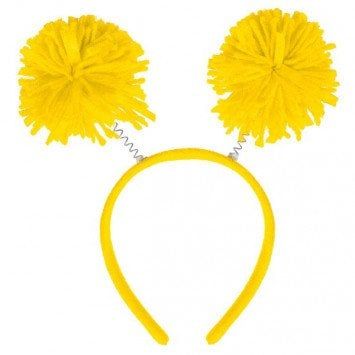 Yellow Pom Pom Head Bopper