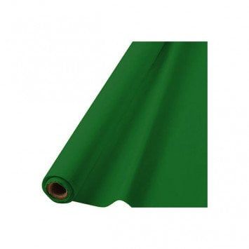Festive Green Solid Table Roll, 40&quot; x 100&#39;