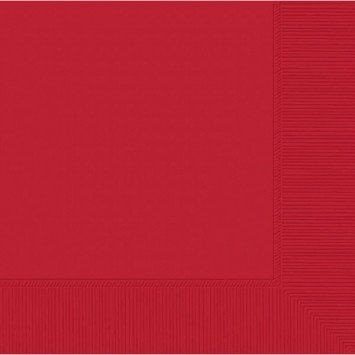 Apple Red Dinner Napkins (20)