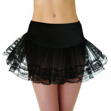 Black Petticoat Lace Standard
