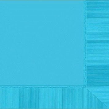 Caribbean Blue Lunch Napkins (50)