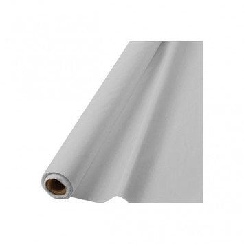 Silver Solid Table Roll, 40&quot; x 100&#39;