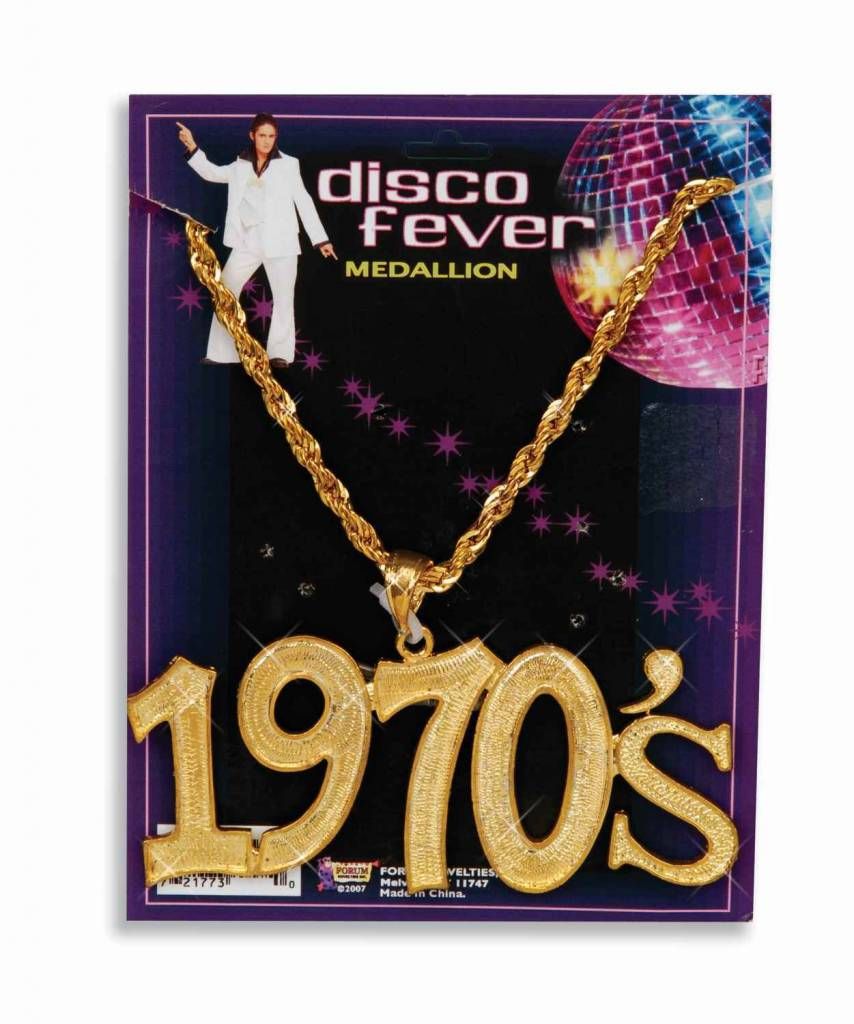Disco Fever 1970s Necklace