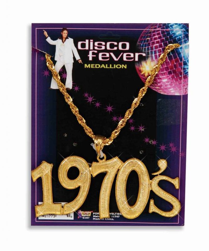 Disco Fever 1970s Necklace