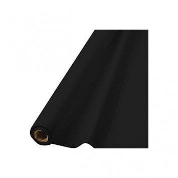 Jet Black Solid Table Roll, 40&quot; x 100&#39;