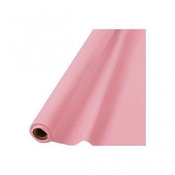 New Pink Solid Table Roll, 40&quot; x 100&#39;