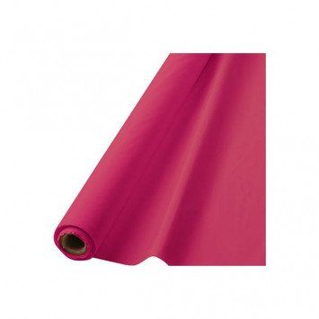 Bright Pink Solid Table Roll, 40&quot; x 100&#39;