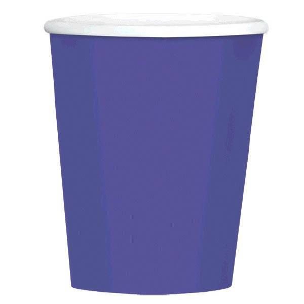 Purple 9oz Paper Cup (8)