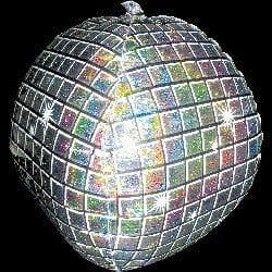 Disco Ball 15&quot; Mylar Balloon