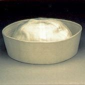White Gob Sailor Cap