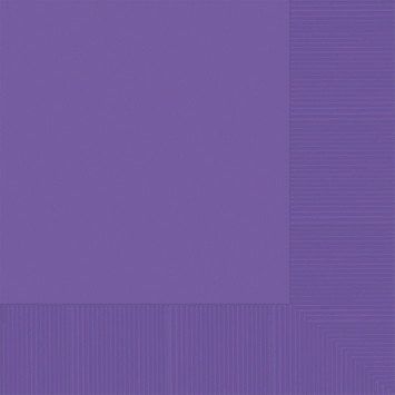 Purple Dinner Napkins (20)