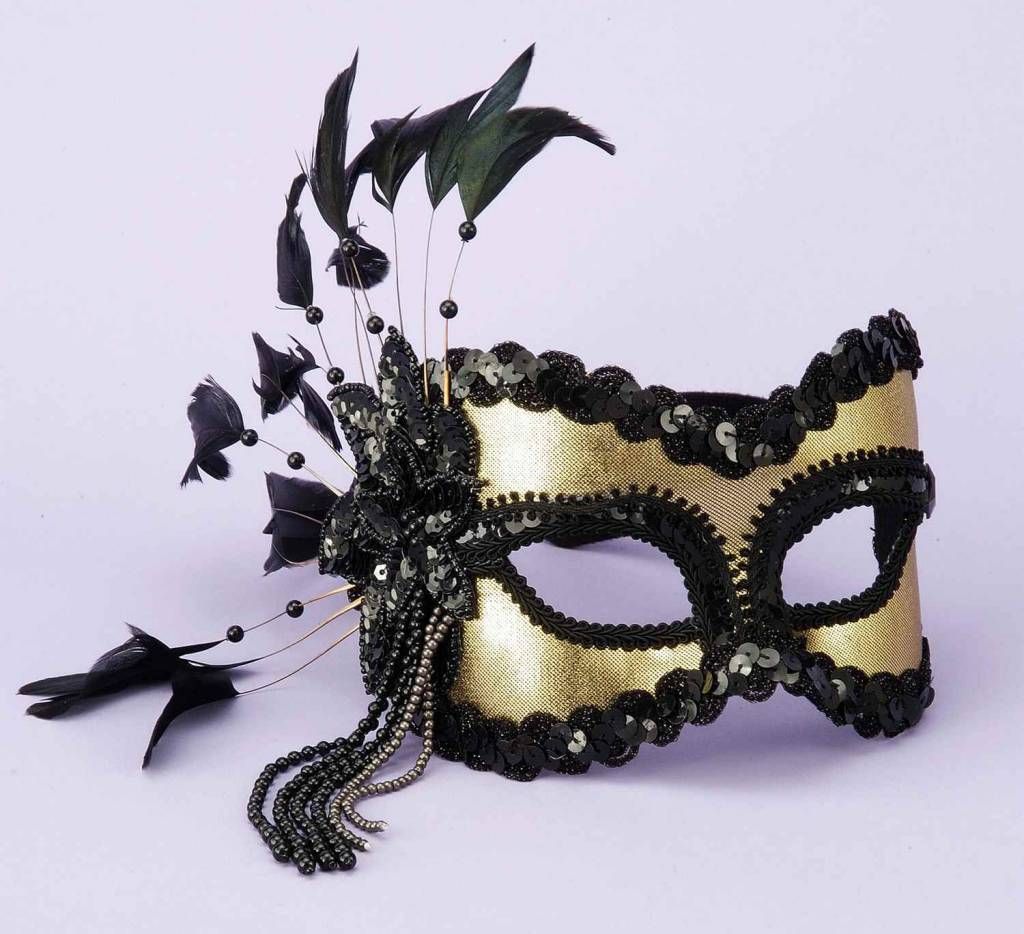 Black/Gold Mask