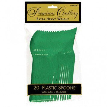 Festive Green Premium Spoons (20)