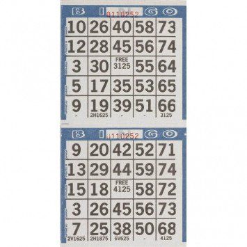 Bingo Game Sheets (125)