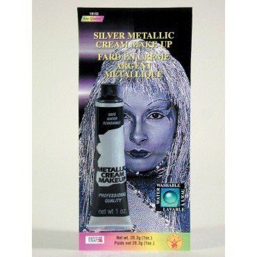 Makeup Cream Silver Metallic Tube