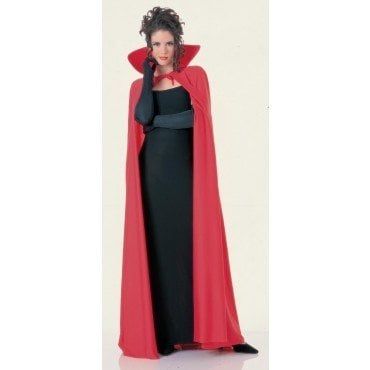 Red Full Length Cape