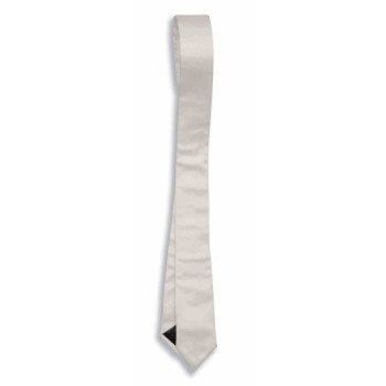 50&#39;s White Skinny Tie