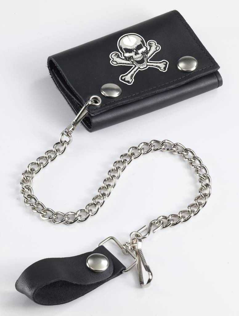 Biker Wallet With Chain