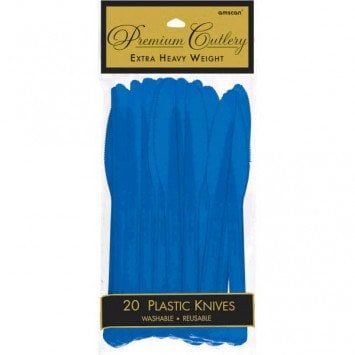 Bright Royal Blue Premium Knives (20)
