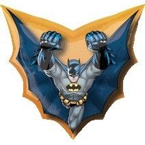 Batman Cape Shape Mylar Balloon