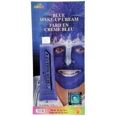 Blue Cream Makeup Tube
