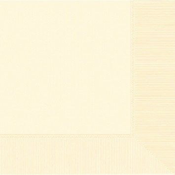 Vanilla Crème  Beverage Napkins (20)