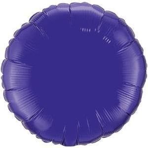 Quartz Purple Round 18&quot; Mylar Balloon