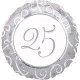 25th Anniversary 18&quot; Mylar Balloon