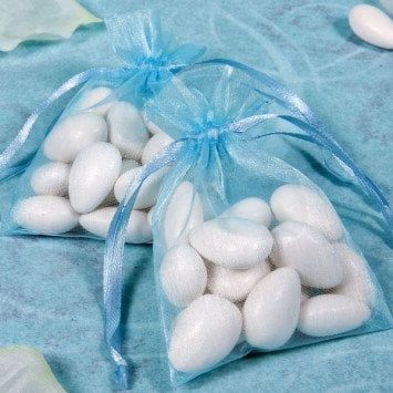 Organza Bags Robin&#39;s Egg Blue (24)