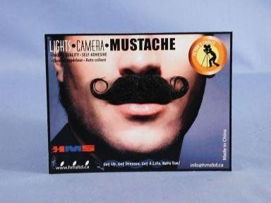 Barbershop Brown Moustache