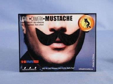Elegant Black Moustache