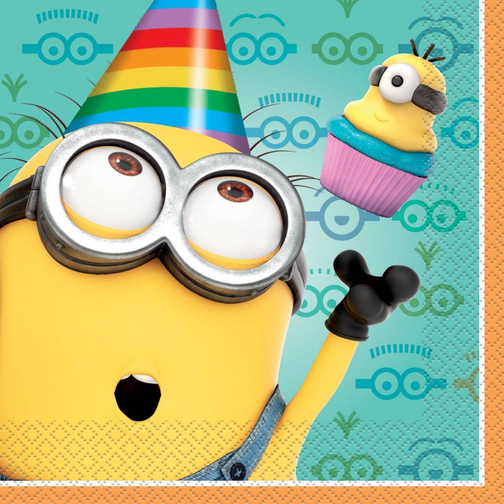 Minions Despicable Me Lunch Napkins (16)