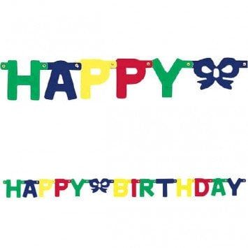 Happy Birthday Letter Banner