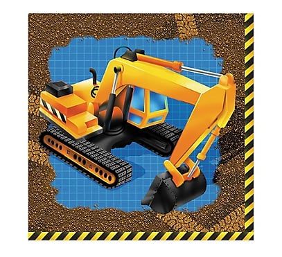 Under Construction Beverage Napkins (16)
